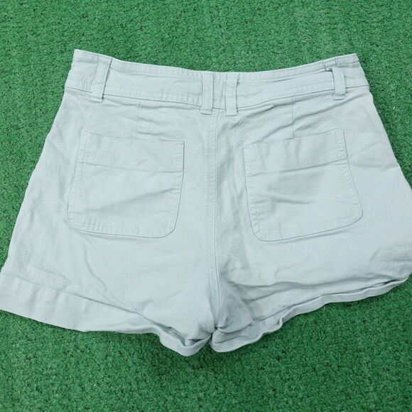 A NEW DAY STRETCH GREEN SHORTS WOMENS SIZE 2 - Picture 3 of 6